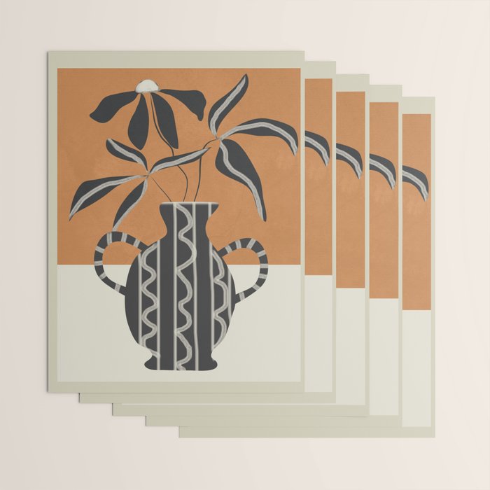 Minimalist Flora 2 Wrapping Paper Gallery Image 3