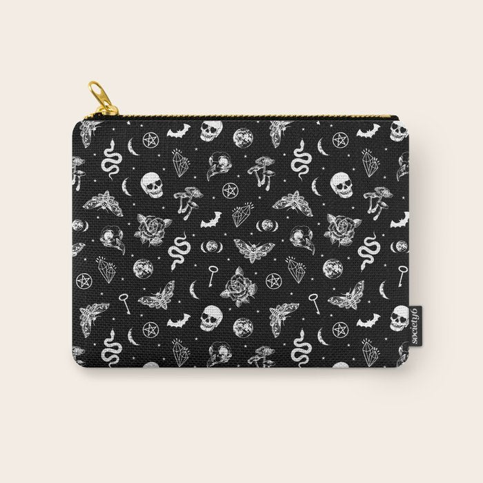 Witchcraft B&W Carry All Pouch Gallery Image 1