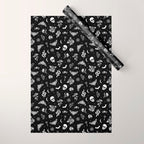 Witchcraft B&W Wrapping Paper Gallery Image 1