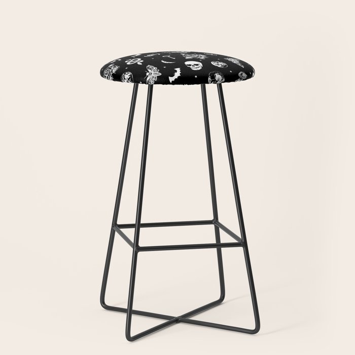 Witchcraft B&W Stool Gallery Image 1
