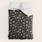 Witchcraft B&W Duvet Cover Gallery Image 6