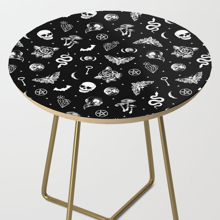 Witchcraft B&W Side Table Gallery Image 2
