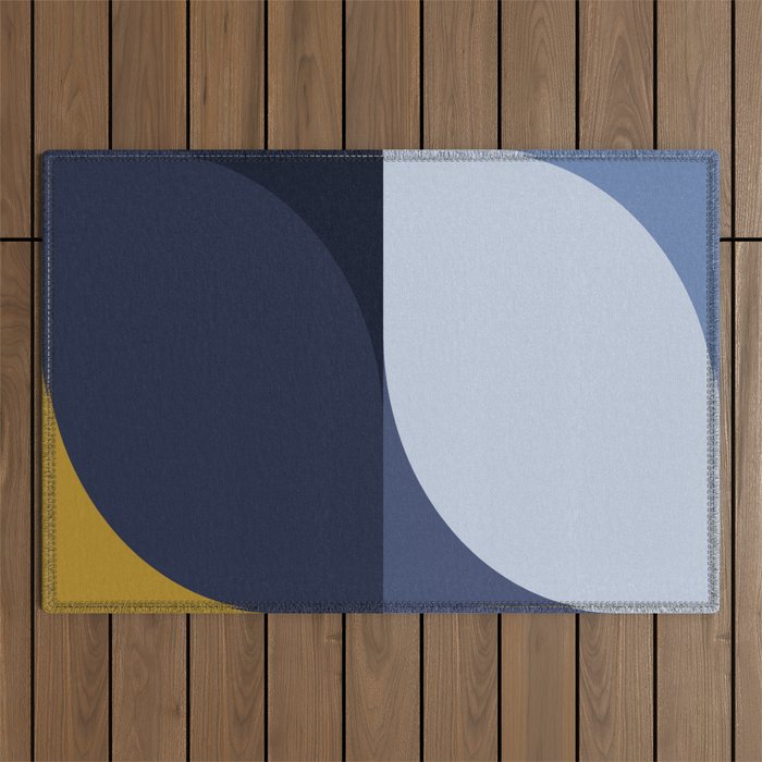 Almond Abstract XVIII Outdoor Rug Gallery Image 1