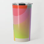 Abstract Geometric Shapes 212 Travel Mug Gallery Image 1