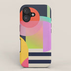 Abstract Geometric Shapes 212 iPhone Case Gallery Image 1