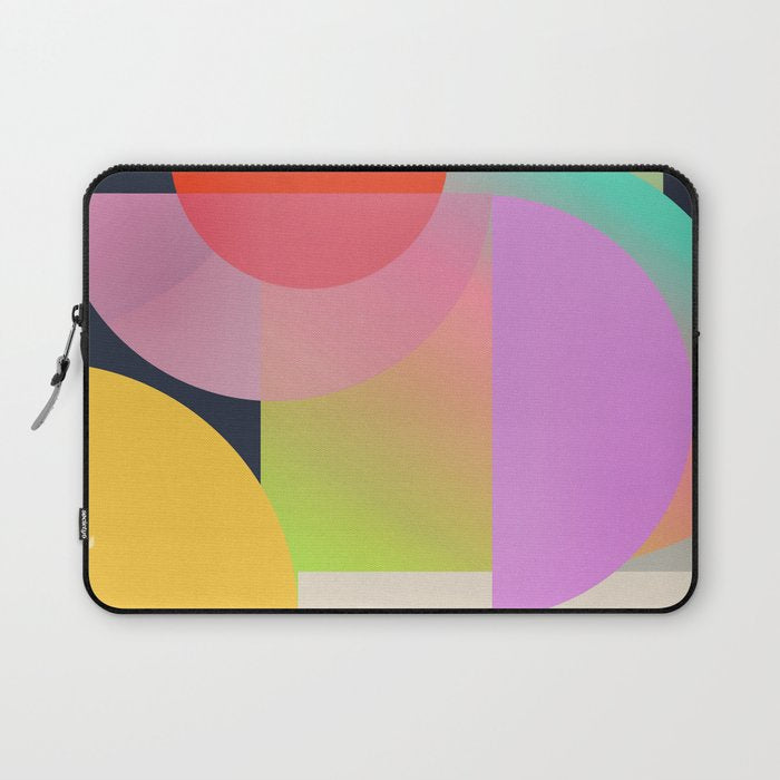 Abstract Geometric Shapes 212 Laptop Sleeve Gallery Image 1