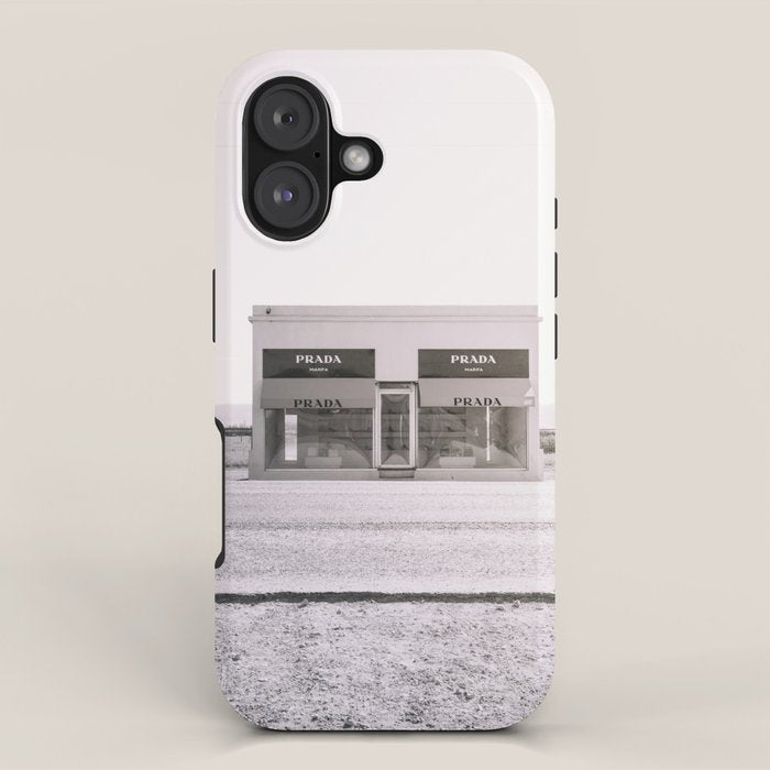 Marfa Icon - Black and White Version iPhone Case Gallery Image 1
