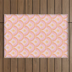 Bohemian Sunburst Mosaic Outdoor Rug Gallery Image 1
