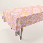Bohemian Sunburst Mosaic Tablecloth Gallery Image 1