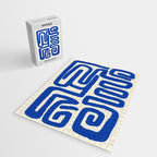 Blue line art 03 Jigsaw Puzzle Gallery Image 2