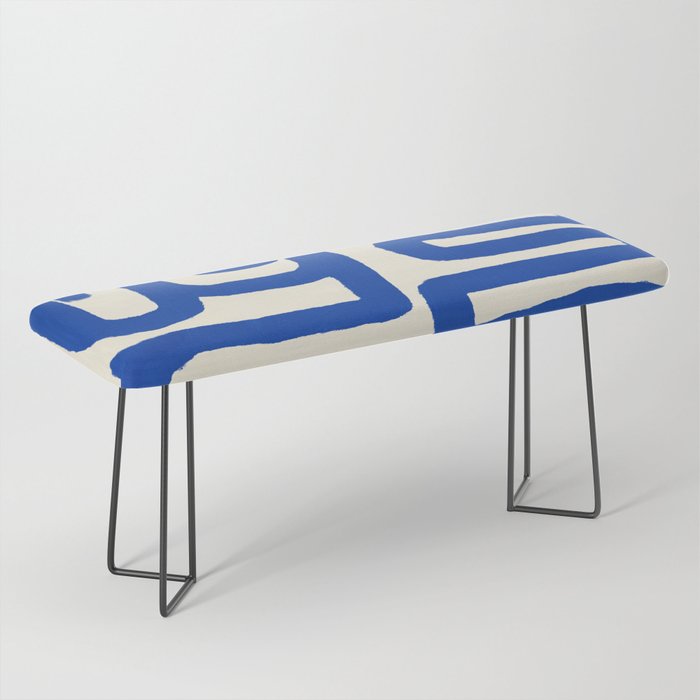 Blue line art 03 Bench Gallery Image 1