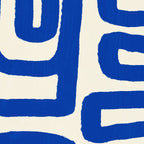 Blue line art 03 Coffee Mug Gallery Image 2