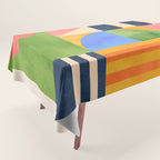 Geometric Shapes 148 Tablecloth Gallery Image 1
