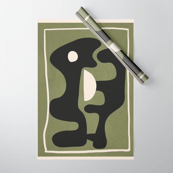Modern Abstract Art 21 Wrapping Paper Gallery Image 1