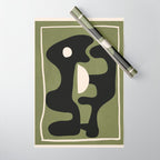 Modern Abstract Art 21 Wrapping Paper Gallery Image 1
