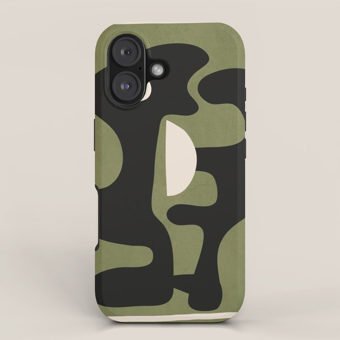 Modern Abstract Art 21 iPhone Case Gallery Image 1