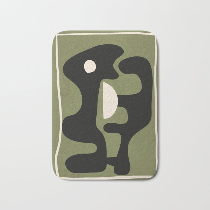 Modern Abstract Art 21 Bath Mat Gallery Image 1