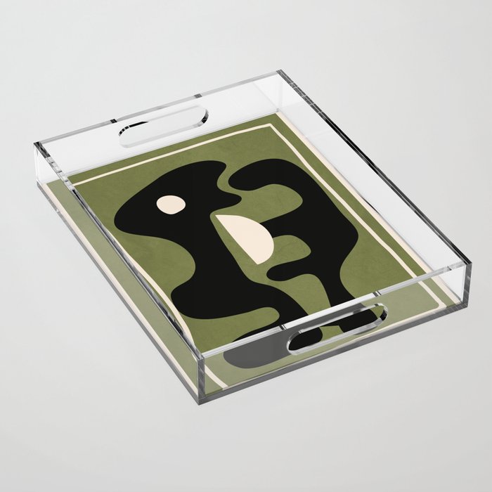 Modern Abstract Art 21 Acrylic Tray Gallery Image 1