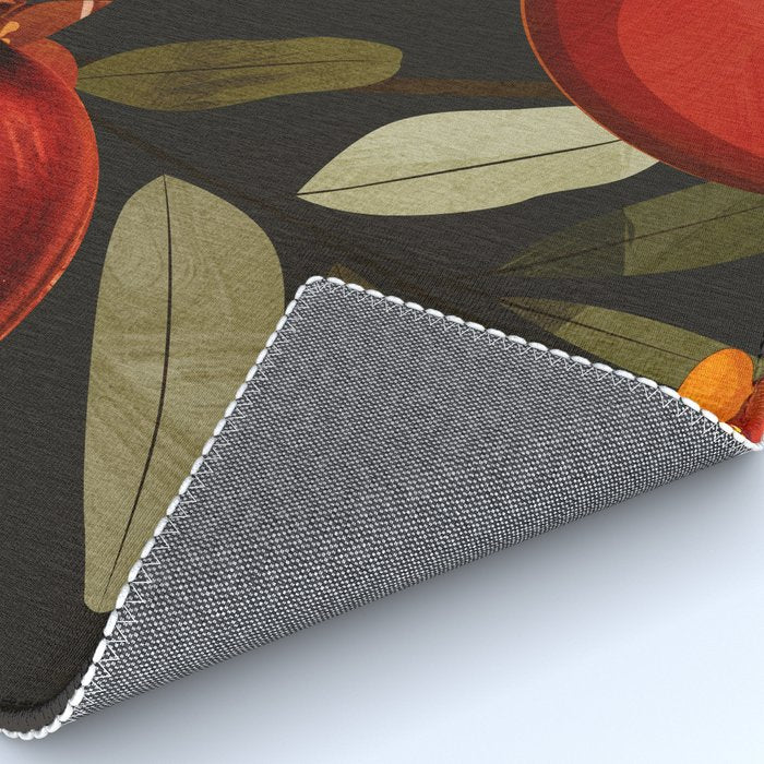 Pomegranate Botanical Art 2 Rug Gallery Image 4