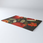 Pomegranate Botanical Art 2 Rug Gallery Image 3