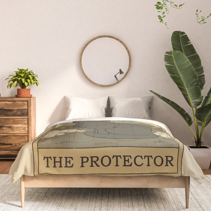 The Protector - Cat Tarot Comforter Gallery Image 3