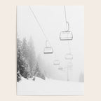 Ski Gondolas , Ski Lift Poster Gallery Image 4