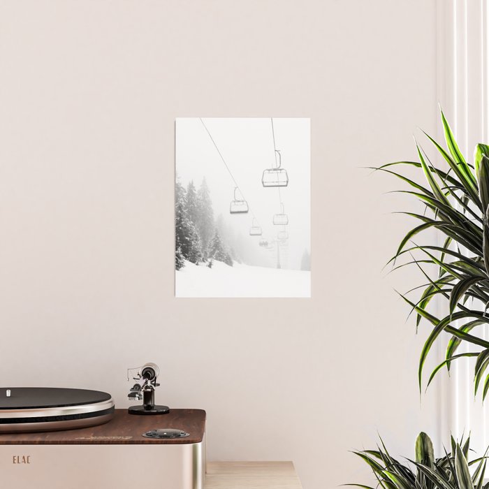 Ski Gondolas , Ski Lift Poster Gallery Image 2