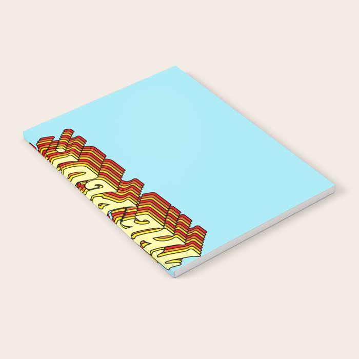 Do It For The Plot, Typography Quote American Slang Colorful Letters, Gen X 3D Writing Phrase Sayings Millennial  Notebook Gallery Image 2