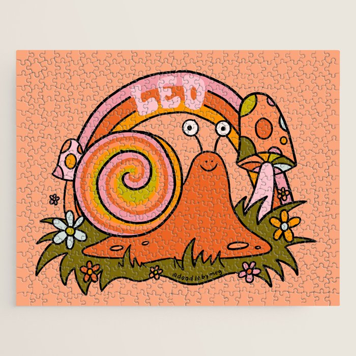 Leo Snail Jigsaw Puzzle Gallery Image 1