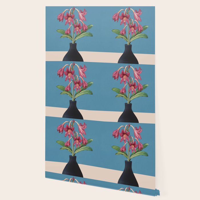 Flowers in Black Vase 1 Wallpaper Gallery Image 2
