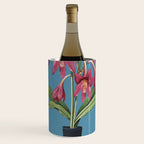 Flowers in Black Vase 1 Wine Chiller Gallery Image 1