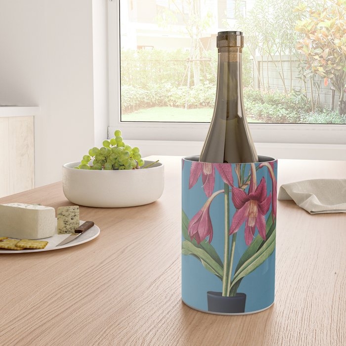 Flowers in Black Vase 1 Wine Chiller Gallery Image 4