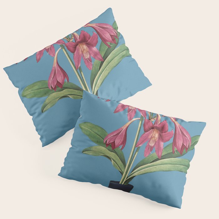 Flowers in Black Vase 1 Pillow Sham Gallery Image 3