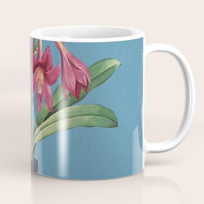 Flowers in Black Vase 1 Coffee Mug Gallery Image 1