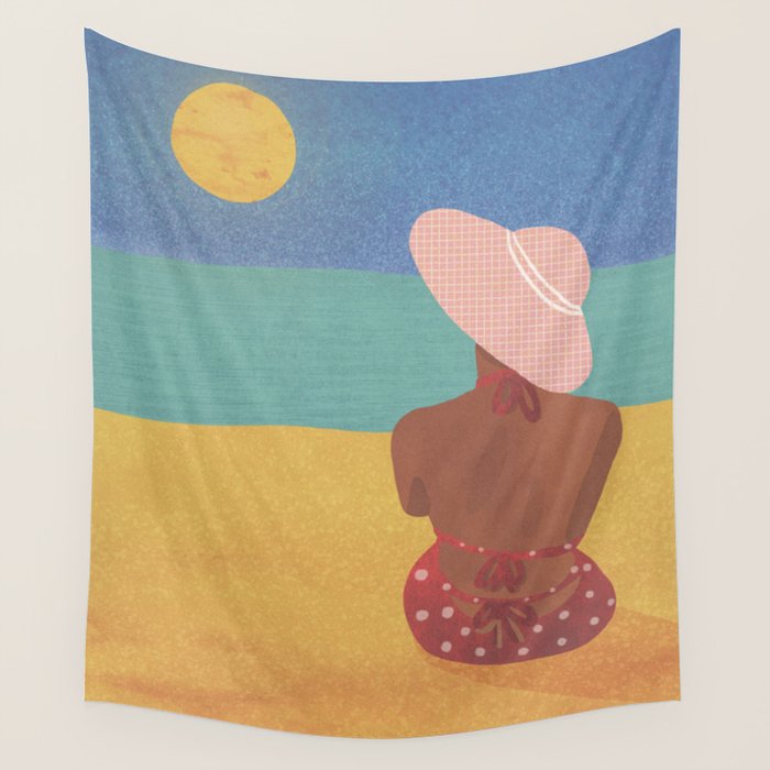 Golden Hour of Summer Wall Tapestry Gallery Image 4