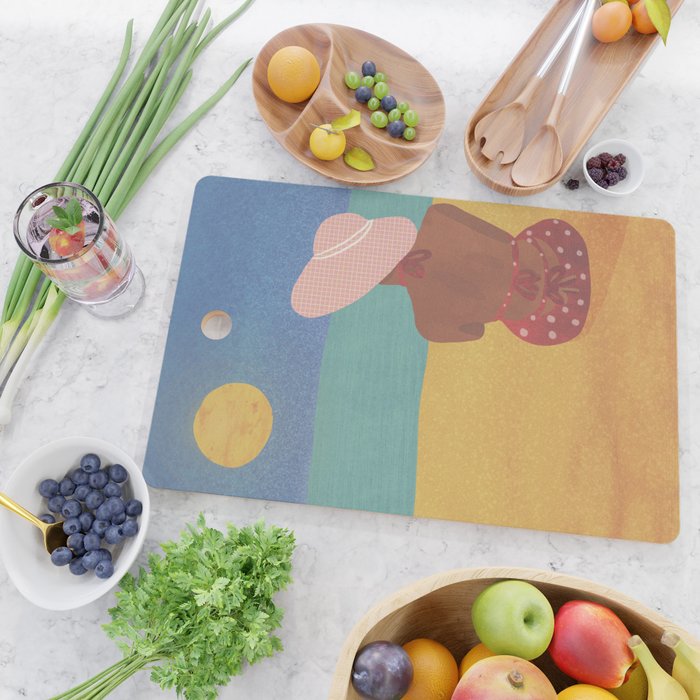 Golden Hour of Summer Cutting Board Gallery Image 2