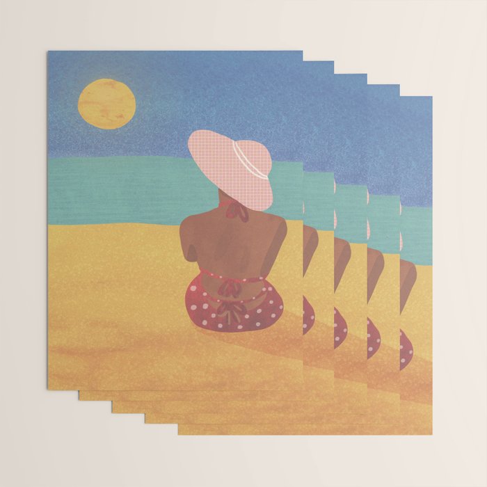 Golden Hour of Summer Wrapping Paper Gallery Image 3