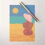 Golden Hour of Summer Wrapping Paper Gallery Image 1