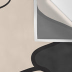 Interwoven Faces 1 Wall Tapestry Gallery Image 3