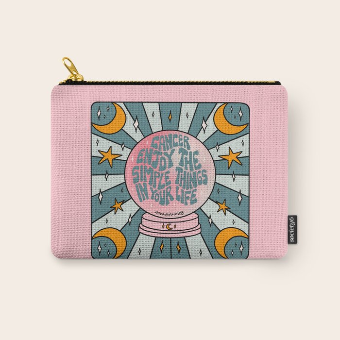 Cancer Crystal Ball Carry All Pouch Gallery Image 1