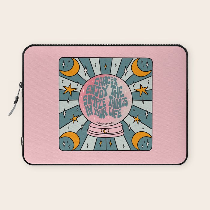 Cancer Crystal Ball Laptop Sleeve Gallery Image 1