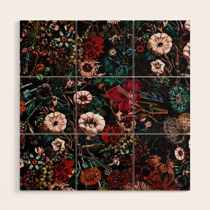 Night Garden XXVII Wood Wall Art Gallery Image 1