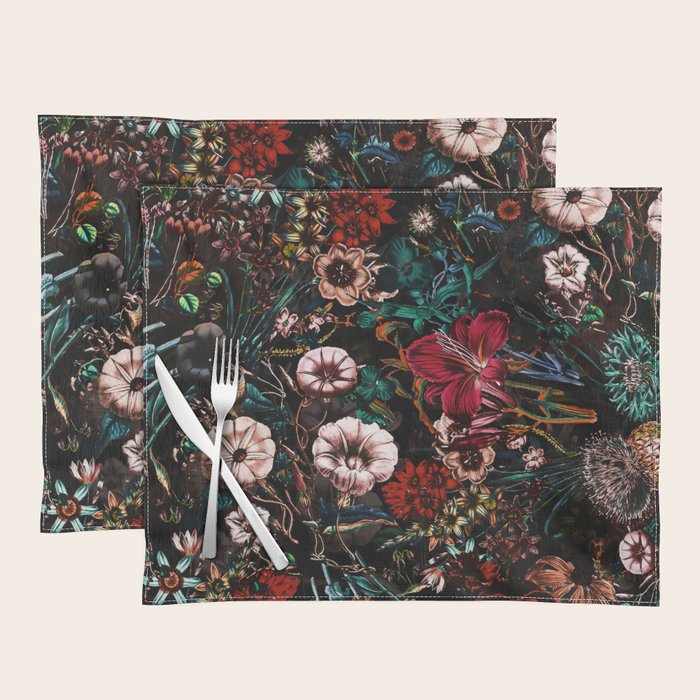 Night Garden XXVII Placemat Gallery Image 1