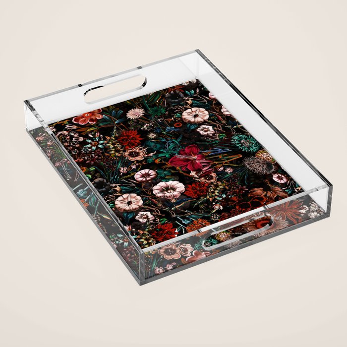 Night Garden XXVII Acrylic Tray Gallery Image 1