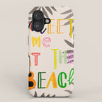 Meet Me at the Beach 2 iPhone Case Gallery Image 1