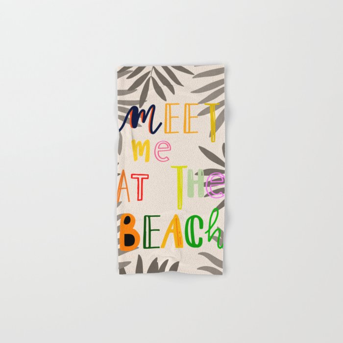 Meet Me at the Beach 2 Bath Towel Gallery Image 1