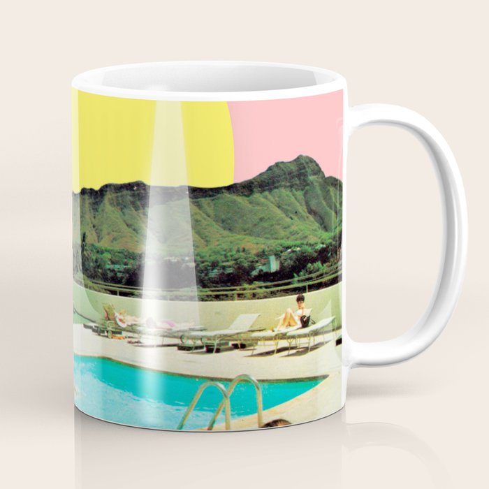 Invasion on vacation (UFO in Hawaii) Coffee Mug Gallery Image 1