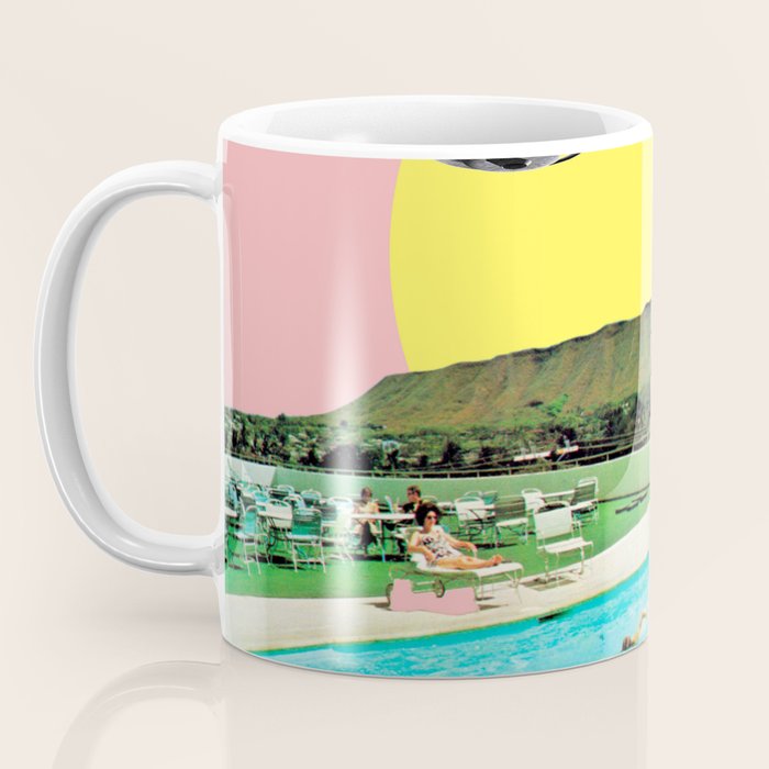 Invasion on vacation (UFO in Hawaii) Coffee Mug Gallery Image 3