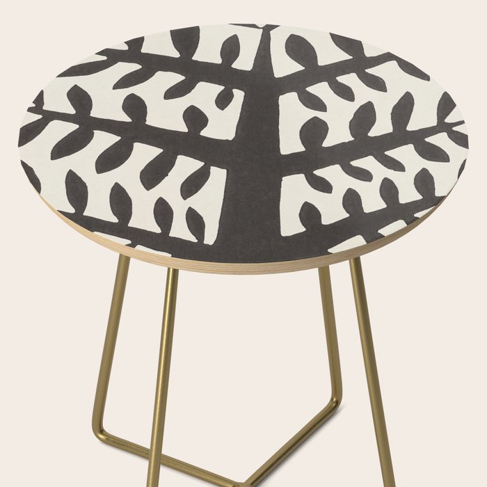 Linocut Tree #2 Side Table Gallery Image 2