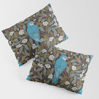 Bluebird and Apple Blossoms Pillow Sham Gallery Image 3